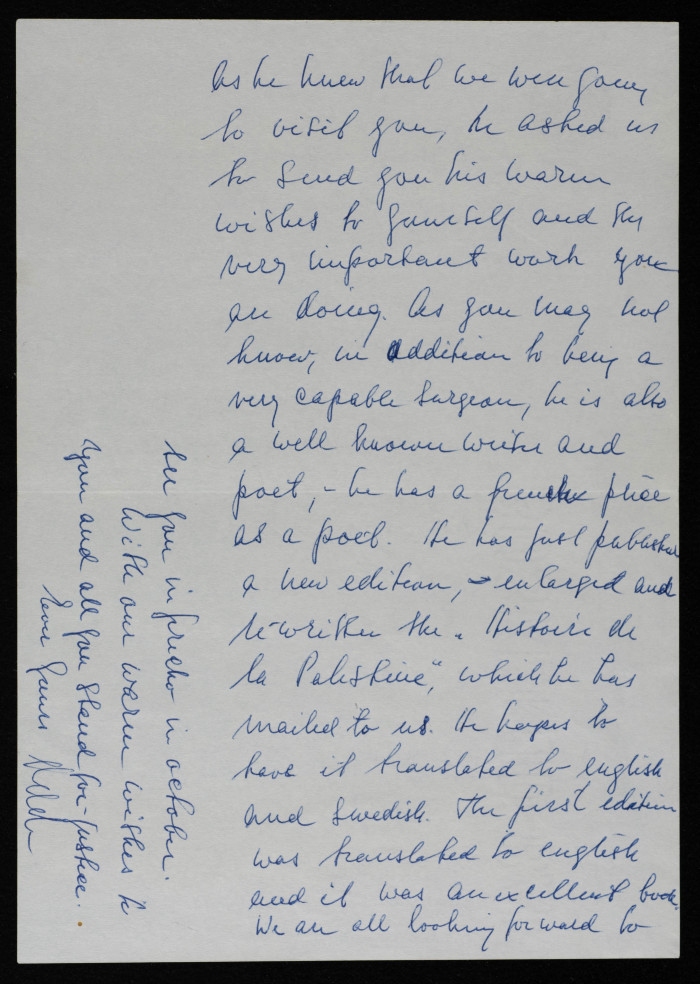 A Letter to Musa al-ʿalamy
