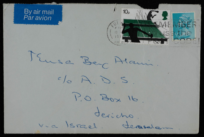 An Envelope with Notes 
