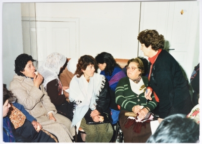 An Activity at the Nahda Women's Association for Students' Families, Ramallah