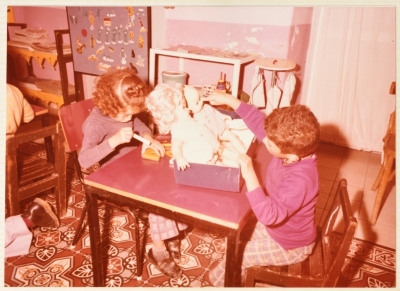 Children at the Nahda Women