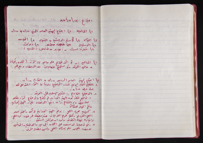 El-Funoun Troupe Technical Committee Minutes

