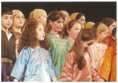 A Photograph of Dabkeh Show by Sareyyet Ramallah Dance Troupe
