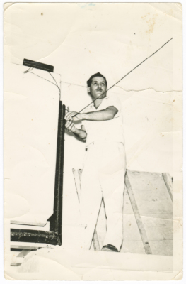 A Photograph of Kanʿan Khury, 1950-60