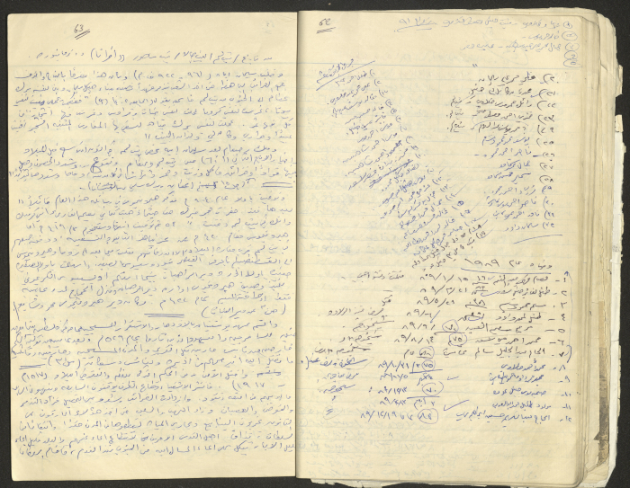 A Part of a Manuscript on Artas, Written by Musa Sanad
