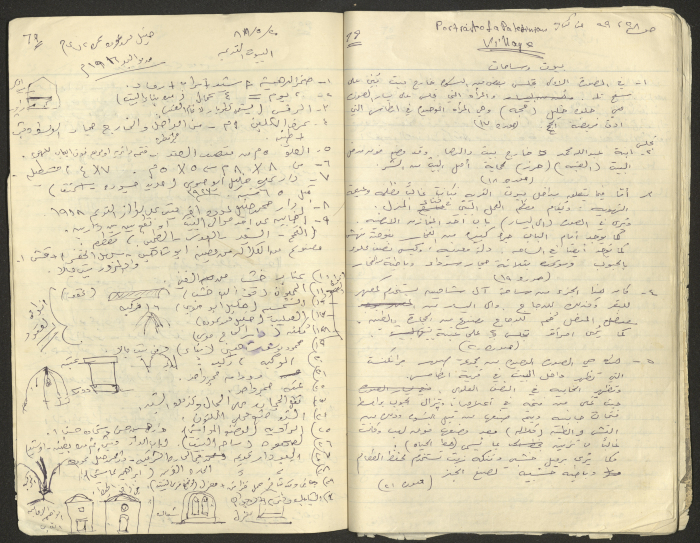 A Part of a Manuscript on Artas, Written by Musa Sanad