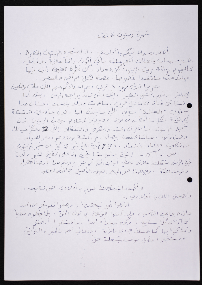 The Study Program for Groups