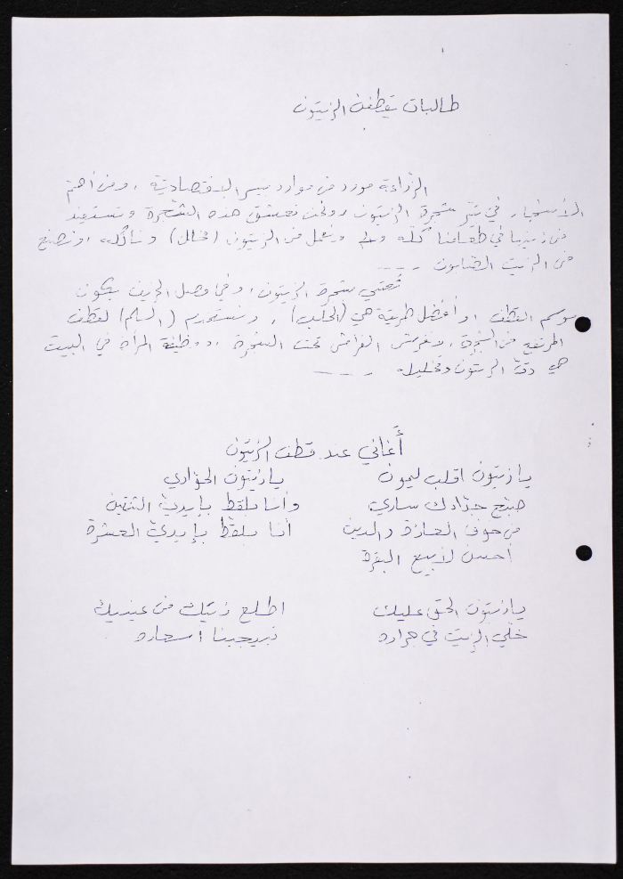 The Study Program for Groups