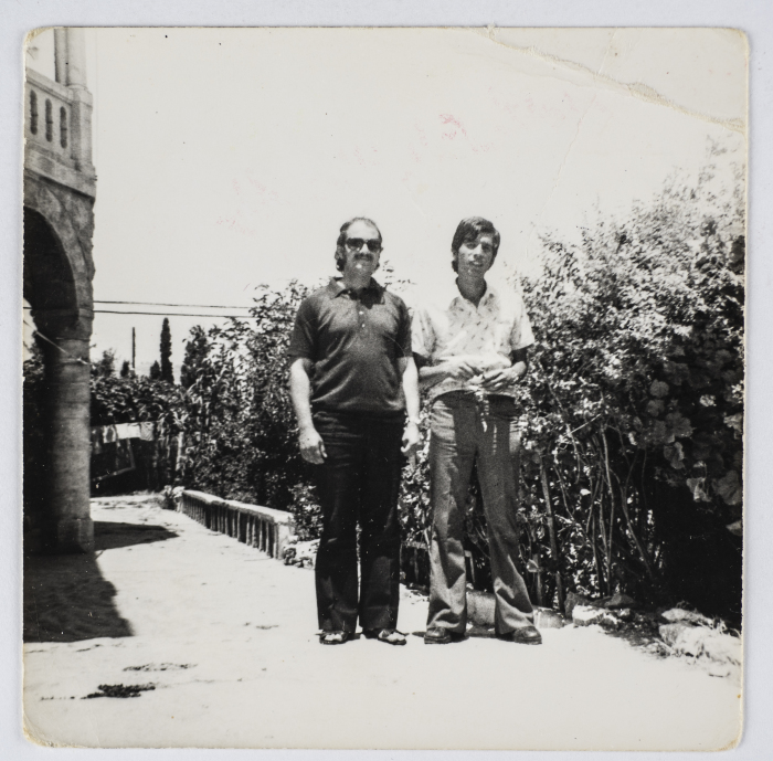 Musa Sanad and Kadhim abu Ghosh, Bethlehem, 1975
