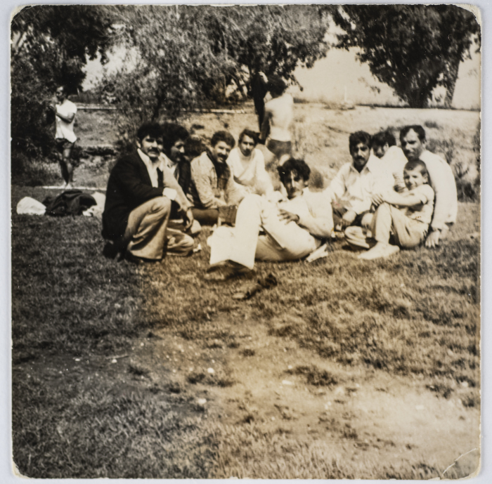 Musa Sanad with Several Friends, 1977