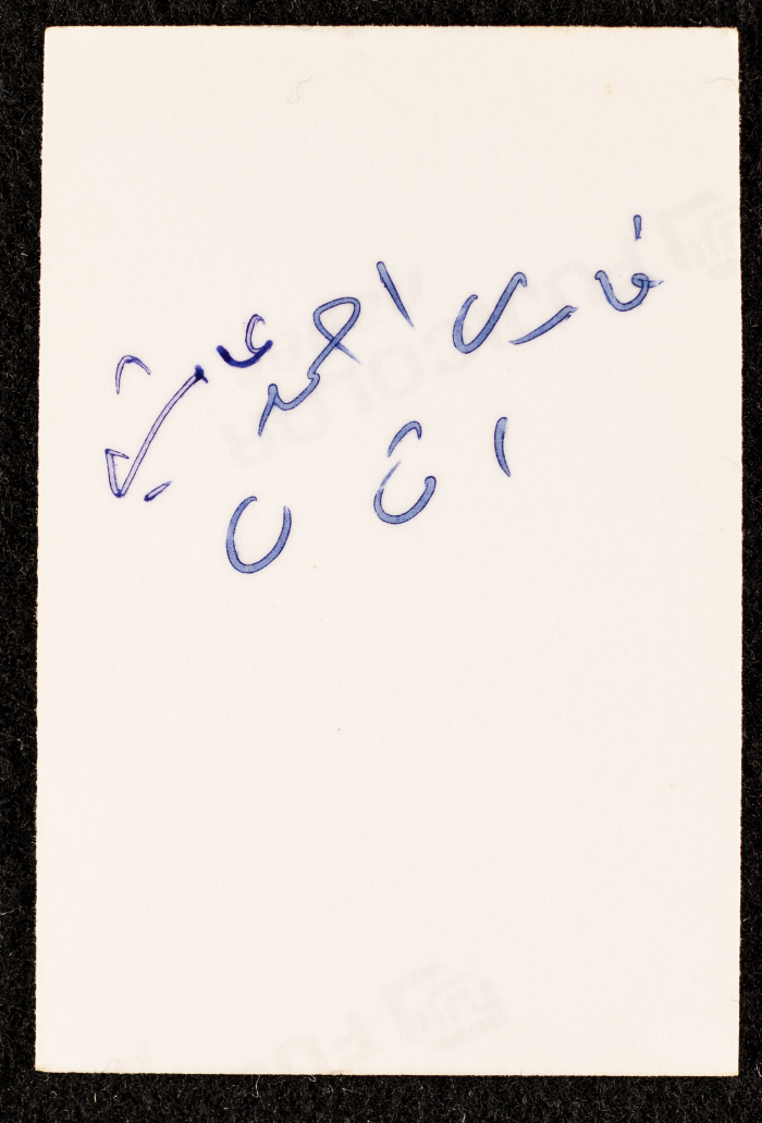 A Portrait of Faris Ahmad ʿayesh