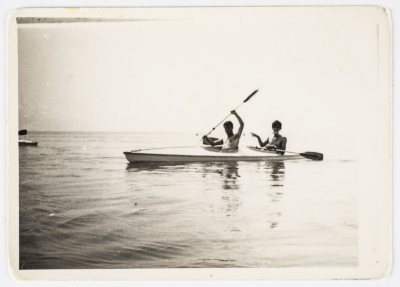 Musa Sanad, the Dead Sea, 1971 