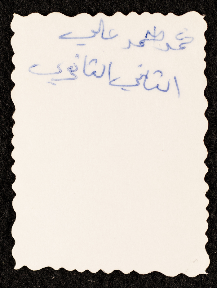 A Portrait of Muhammad Ahmad ʿali