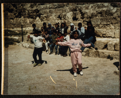 A Group of Children in Herodium, Bethlehem
