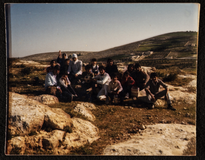 Musa Sanad and His Family during a Trip to Herodium, Bethlehem