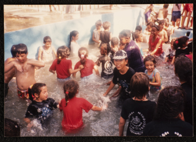 A Group of Children from Artas Participating in a Summer Camp