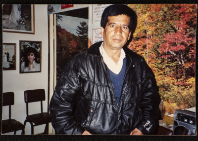 Musa Sanad at Nabil Dʿaik's Studio 