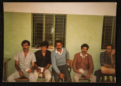 Musa Sanad with Colleagues during an Honorary Ceremony for Students 