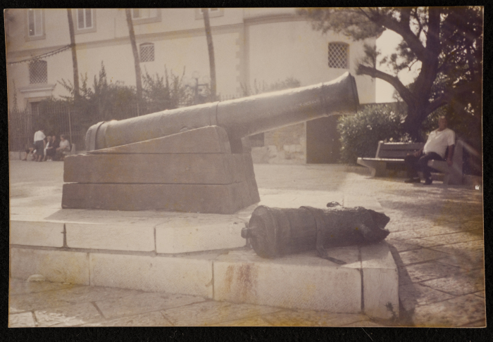 An Old Cannon in Occupied Jaffa 