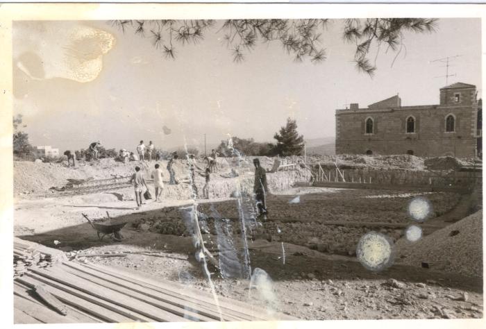 A Photograph of a Sareyyet Ramallah Scout Camp
