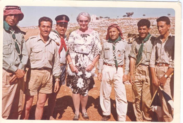 مجموعة من كشافة سرية رام الله الأولى