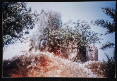 The Castle of the Displaced Village of Qaqun 