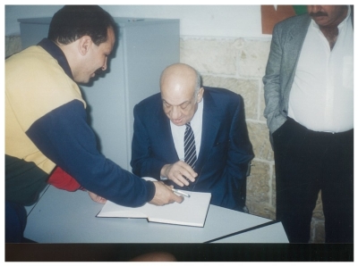زيارة عبد المحسن القطان سرية رام الله الأولى