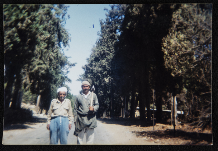Two Men in the Solomon's Pools Area, Artas. 