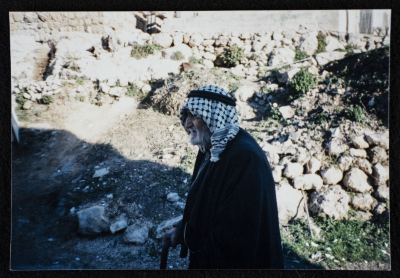 A Photograph of Hussain Hasan Ismaʿil, the Mukhtar of Artas