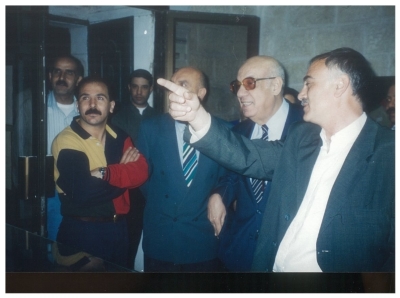 زيارة عبد المحسن القطان سرية رام الله الأولى