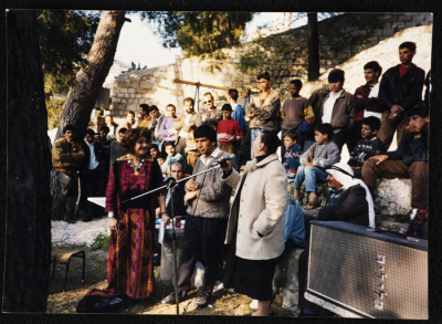 Samiha Khalil and Maha as-Saqqa on a Visit to Artas