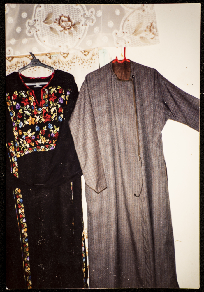 Traditional Male and Female Palestinian Clothing 