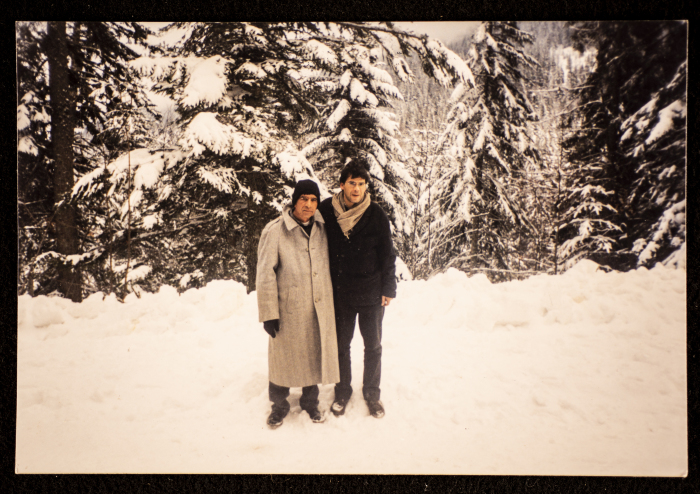 Musa Sanad With a Friend