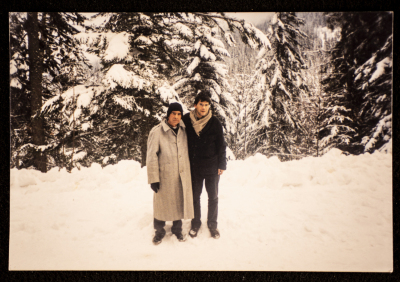 Musa Sanad With a Friend