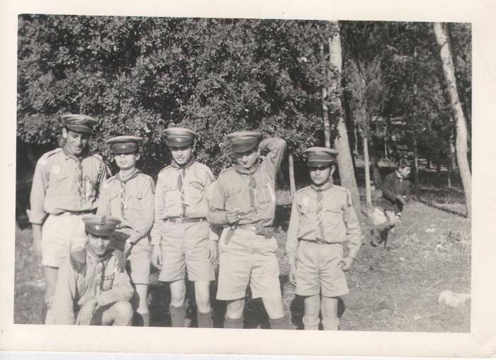 A Photograph of a Sareyyet Ramallah Scout Camp
