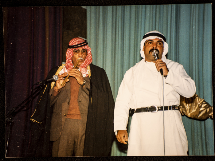 Hazem Sanad and Mohammad Nemer from Artas Folklore Troupe