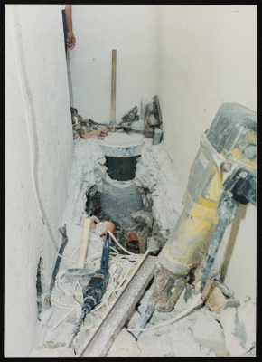 بناء وترميم مسرح القصبة - رام الله