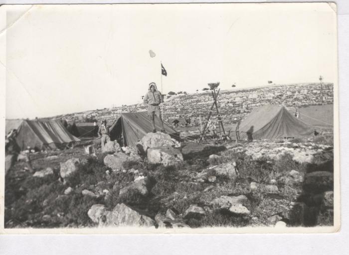 A Photograph of a Sareyyet Ramallah Scout Camp
