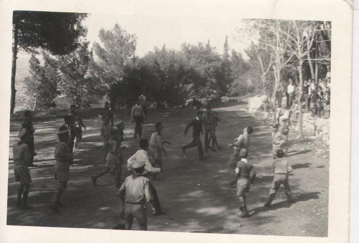 A Photograph of a Sareyyet Ramallah Scout Camp
