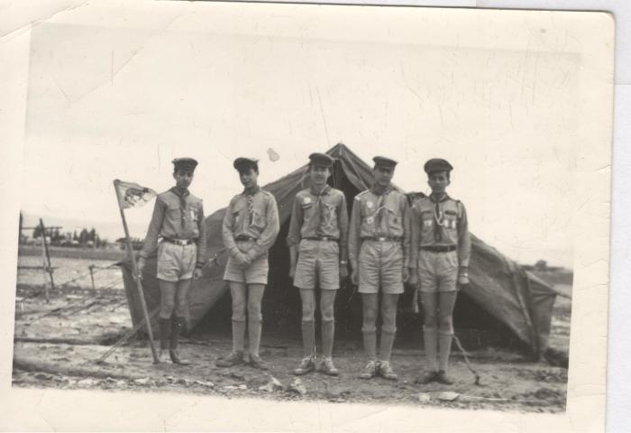 A Photograph of a Sareyyet Ramallah Scout Camp
