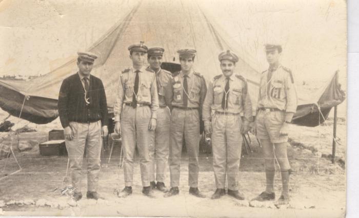 A Photograph of a Sareyyet Ramallah Scout Camp
