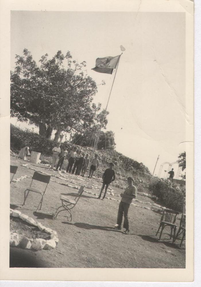 A Photograph of a Sareyyet Ramallah Scout Camp
