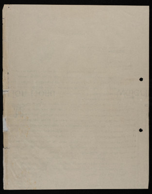 A Letter to the Jerusalem Post Editor, August 1957