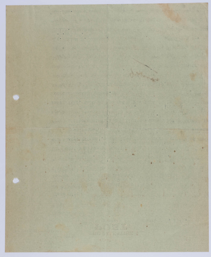 A Letter to Elias Koussa from G. Agronsky, 8 September 1946