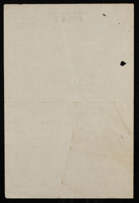 A Letter from The Jerusalem Post to Elyas Kusa, 1948