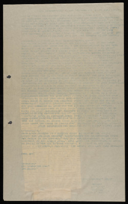 "Benevolent Dictatorship", a Newspaper Clipping from the Jerusalem Post, March 1953