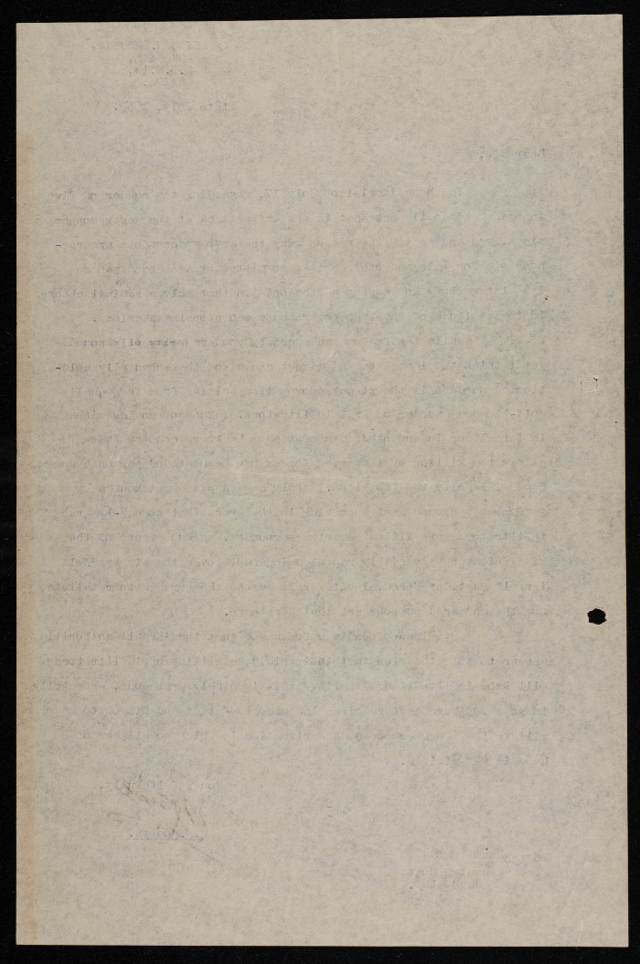 A Letter by Ilyas Kusa to the Editor of the Jerusalem Post, July 1952