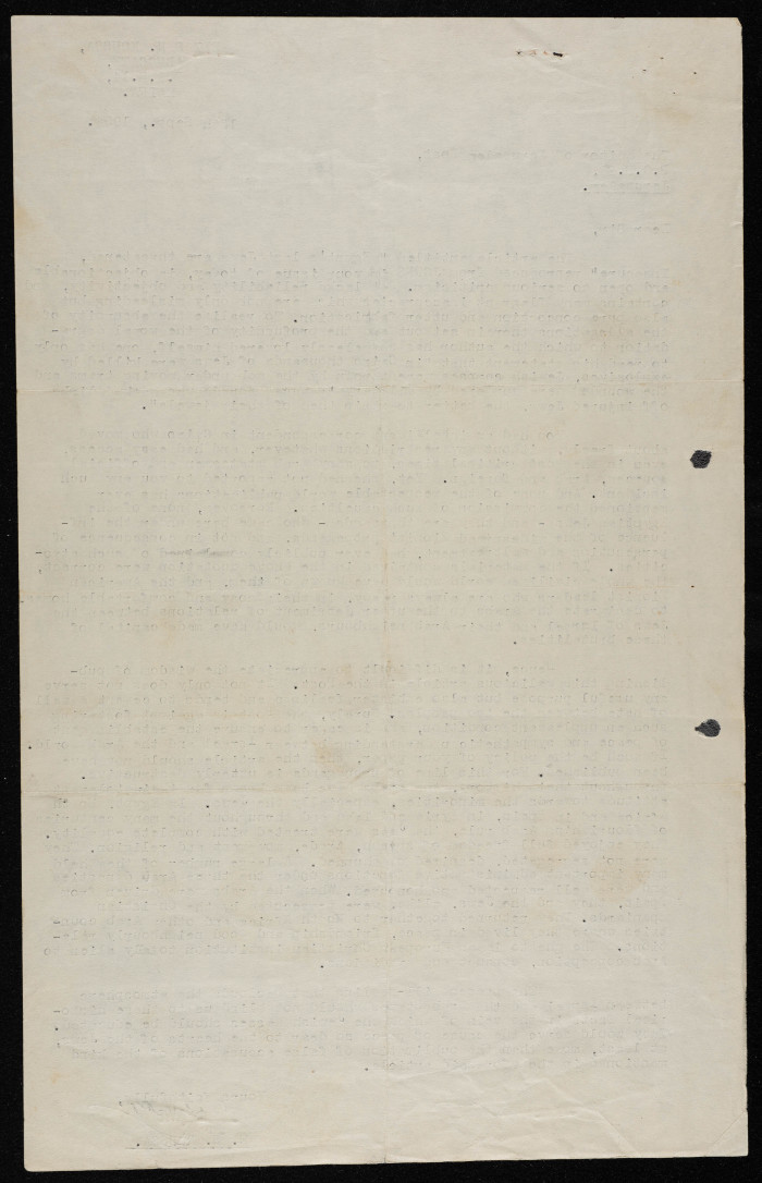 A Letter by Elyas Kusa to the Editor of the Jerusalem Post, September 1954