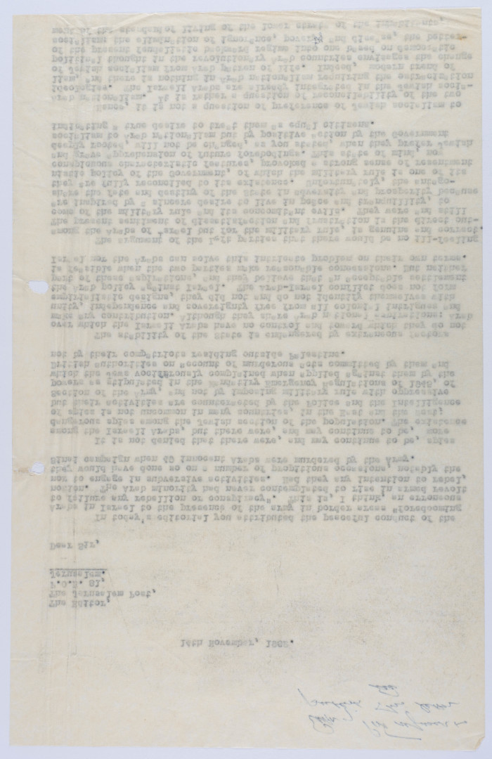 A Letter by Elyas Kusa to the Editor of the Jerusalem Post, November 1962