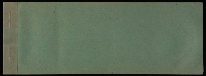 دفتر شيكات باسم المكتب العربي صادر عن البنك العربي، 1945-49
