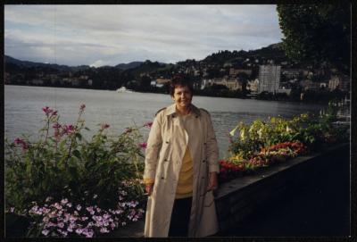 Samya Bamyeh on a Business Trip to Geneva 
